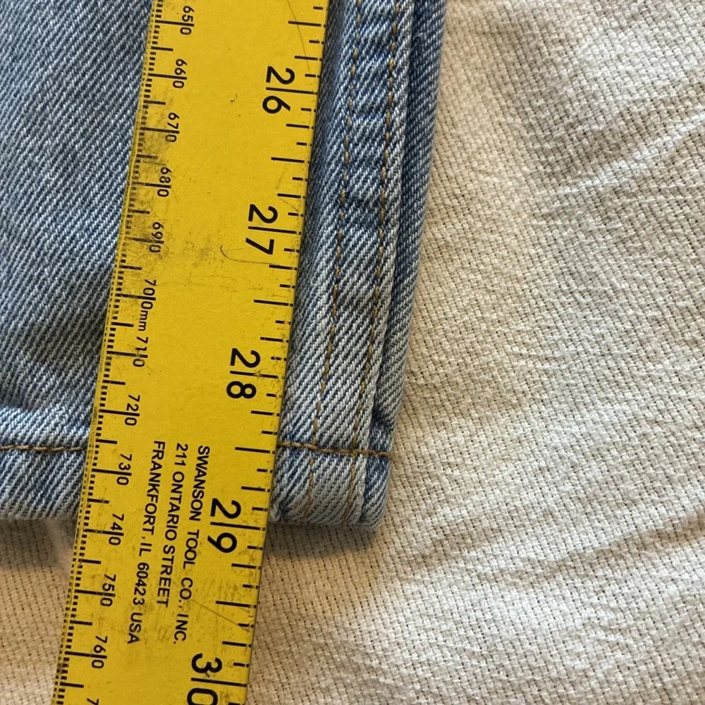 VTG‎ Levi's Mens Jeans 560 36 x 30* Comfort Fit Light Blue Tapered Leg Y2K